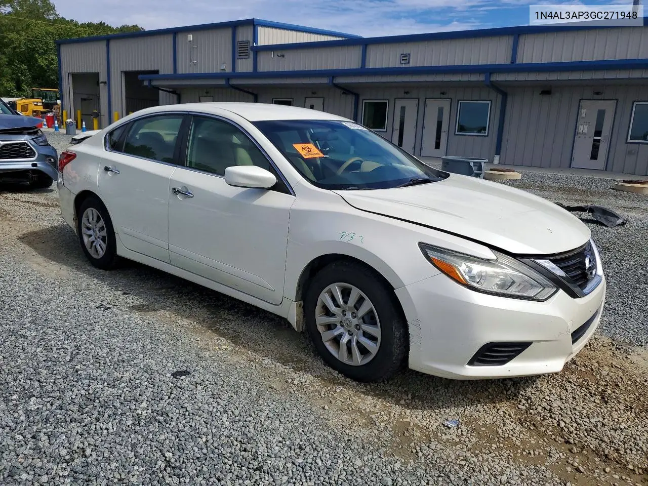 2016 NISSAN ALTIMA VIN 1N4AL3AP3GC271948 — фото 4