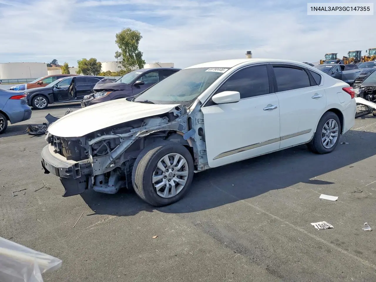 NISSAN ALTIMA 2016, VIN 1N4AL3AP3GC147355