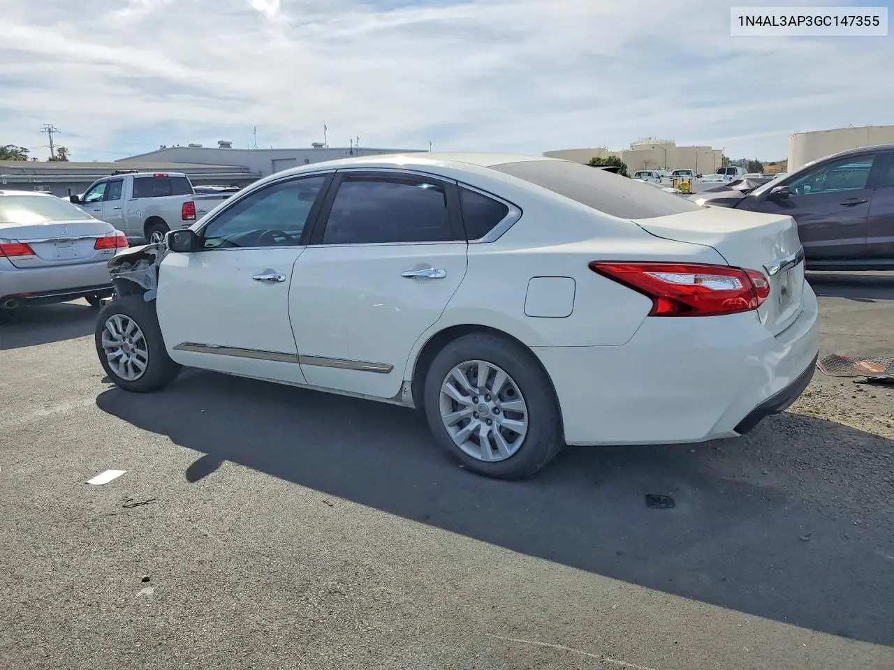 2016 NISSAN ALTIMA VIN 1N4AL3AP3GC147355 — фото 2