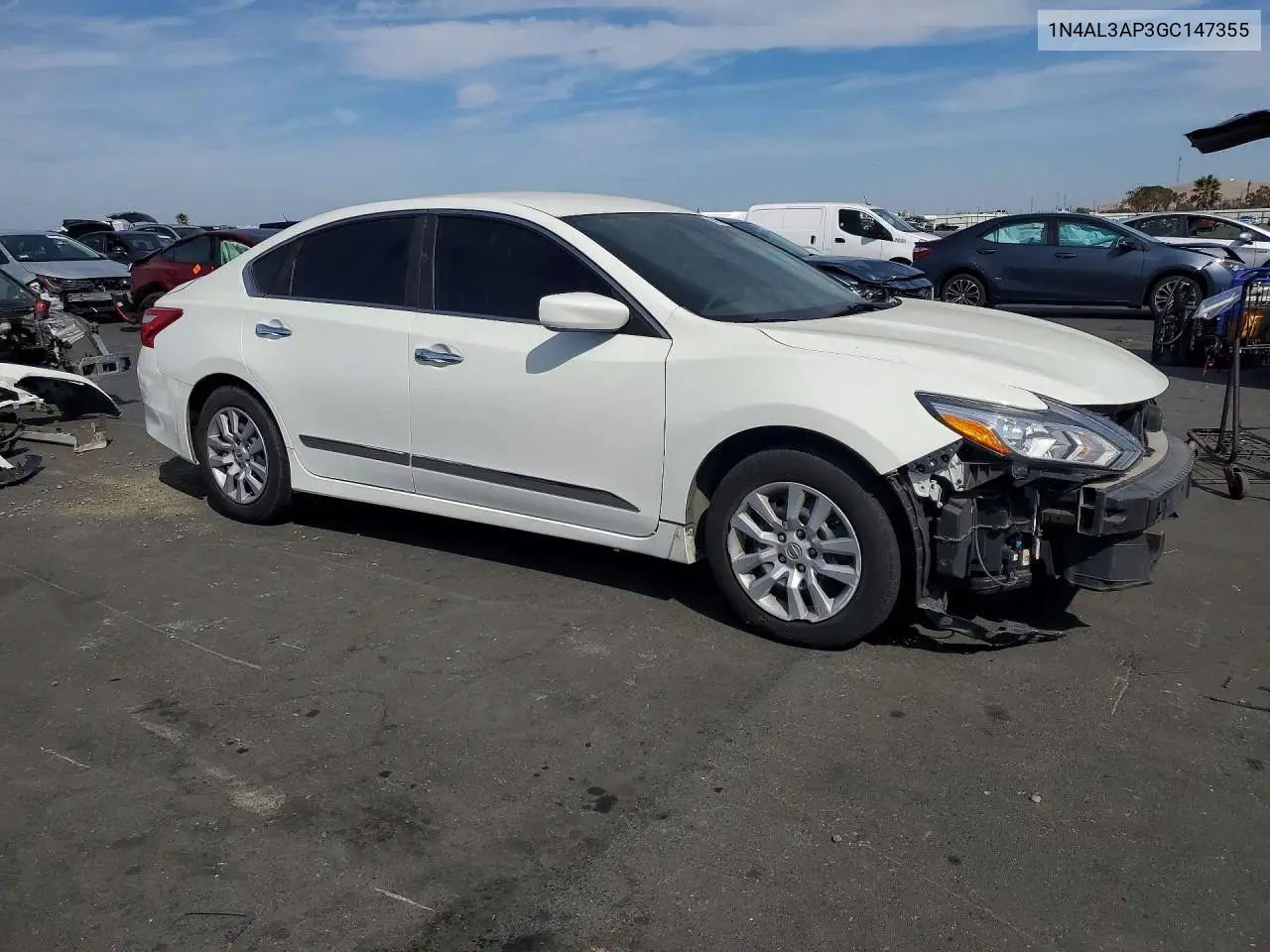 2016 NISSAN ALTIMA VIN 1N4AL3AP3GC147355 — фото 4