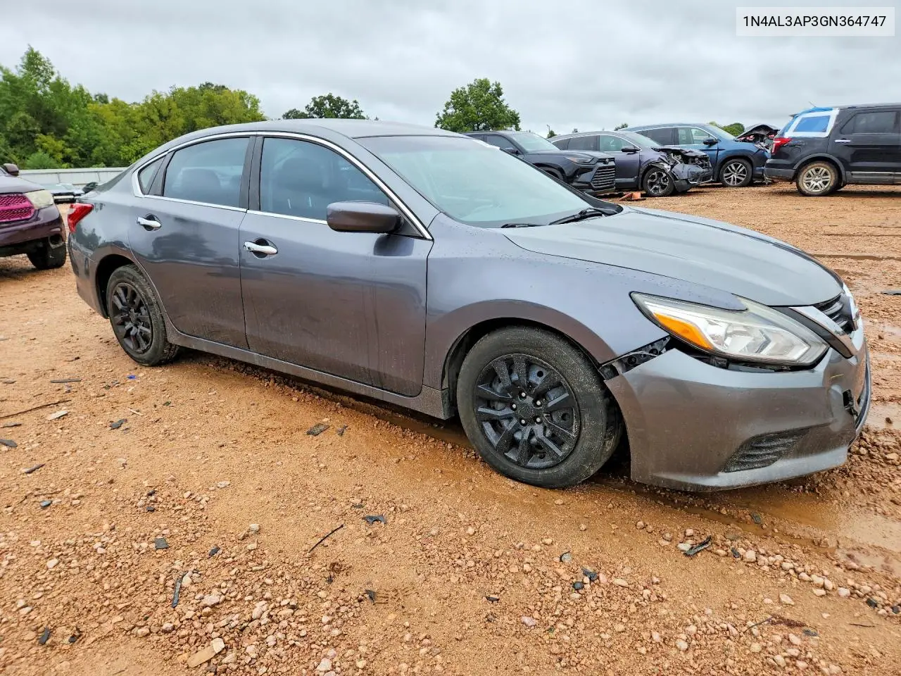 2016 NISSAN ALTIMA VIN 1N4AL3AP3GN364747 — фото 4