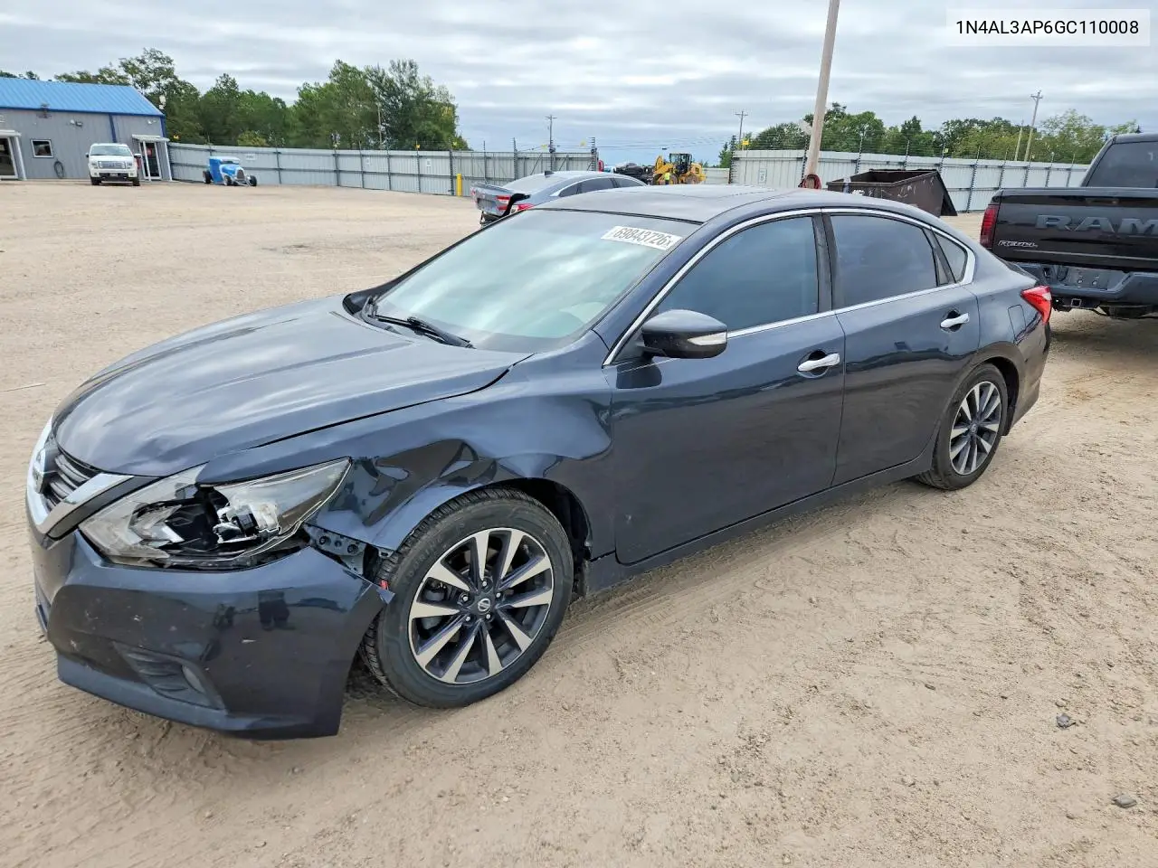 NISSAN ALTIMA 2016, VIN 1N4AL3AP6GC110008