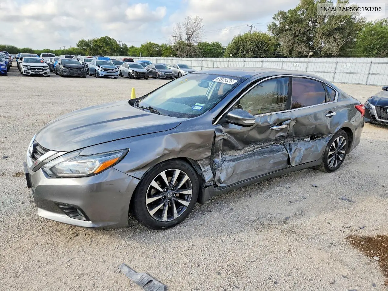 NISSAN ALTIMA 2016, VIN 1N4AL3AP5GC193706