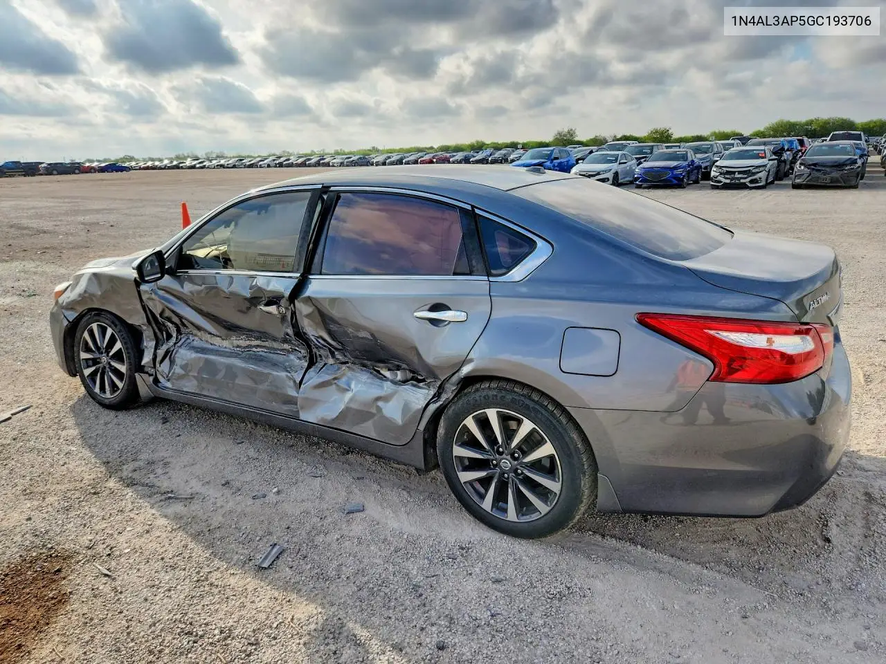 2016 NISSAN ALTIMA VIN 1N4AL3AP5GC193706 — фото 2