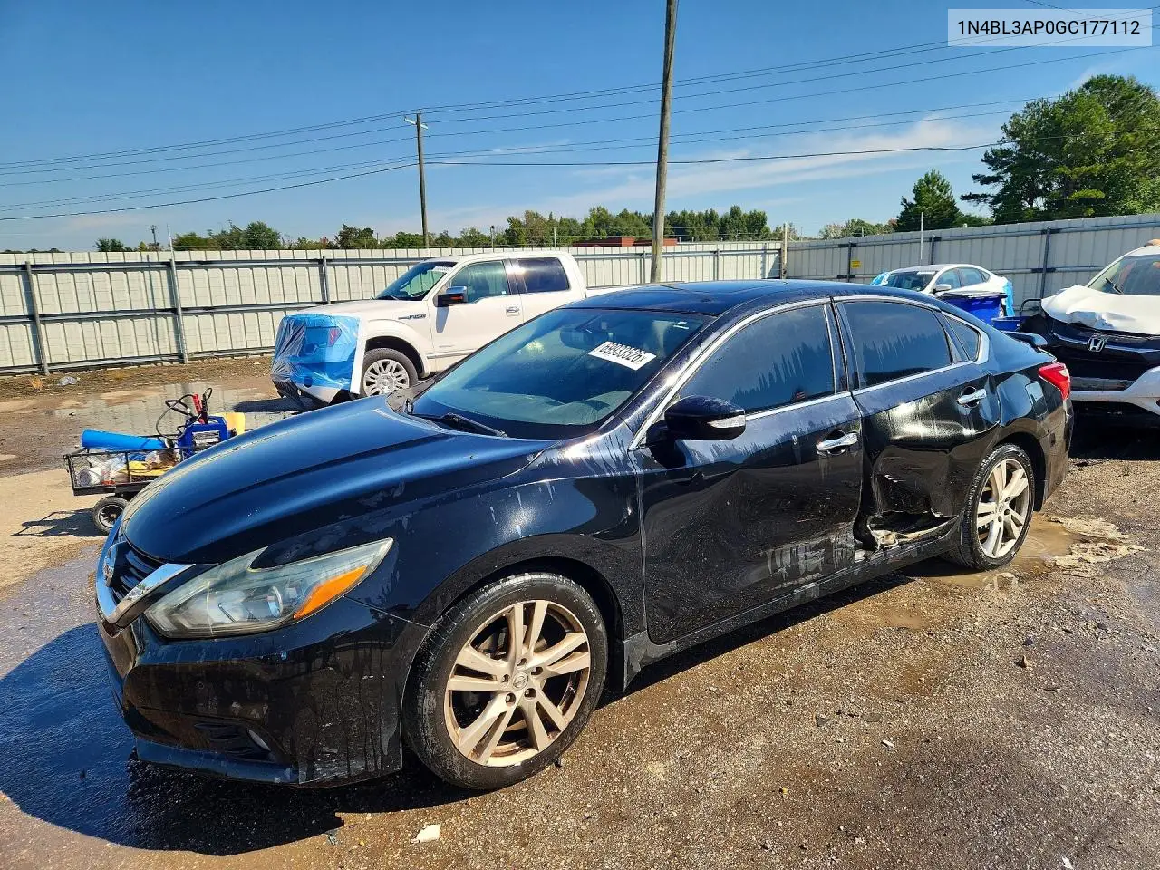 NISSAN ALTIMA 2016, VIN 1N4BL3AP0GC177112