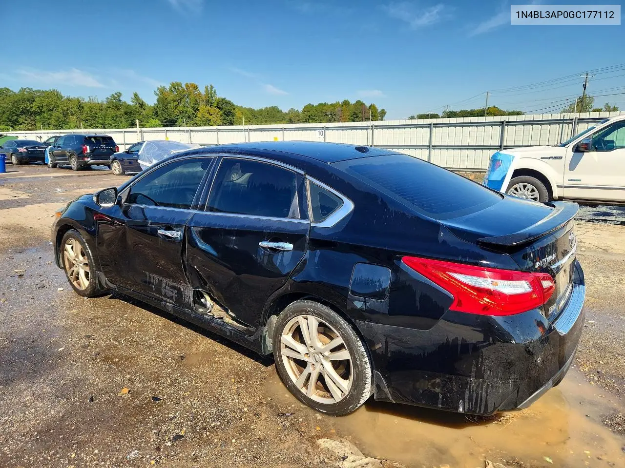 2016 NISSAN ALTIMA VIN 1N4BL3AP0GC177112 — фото 2