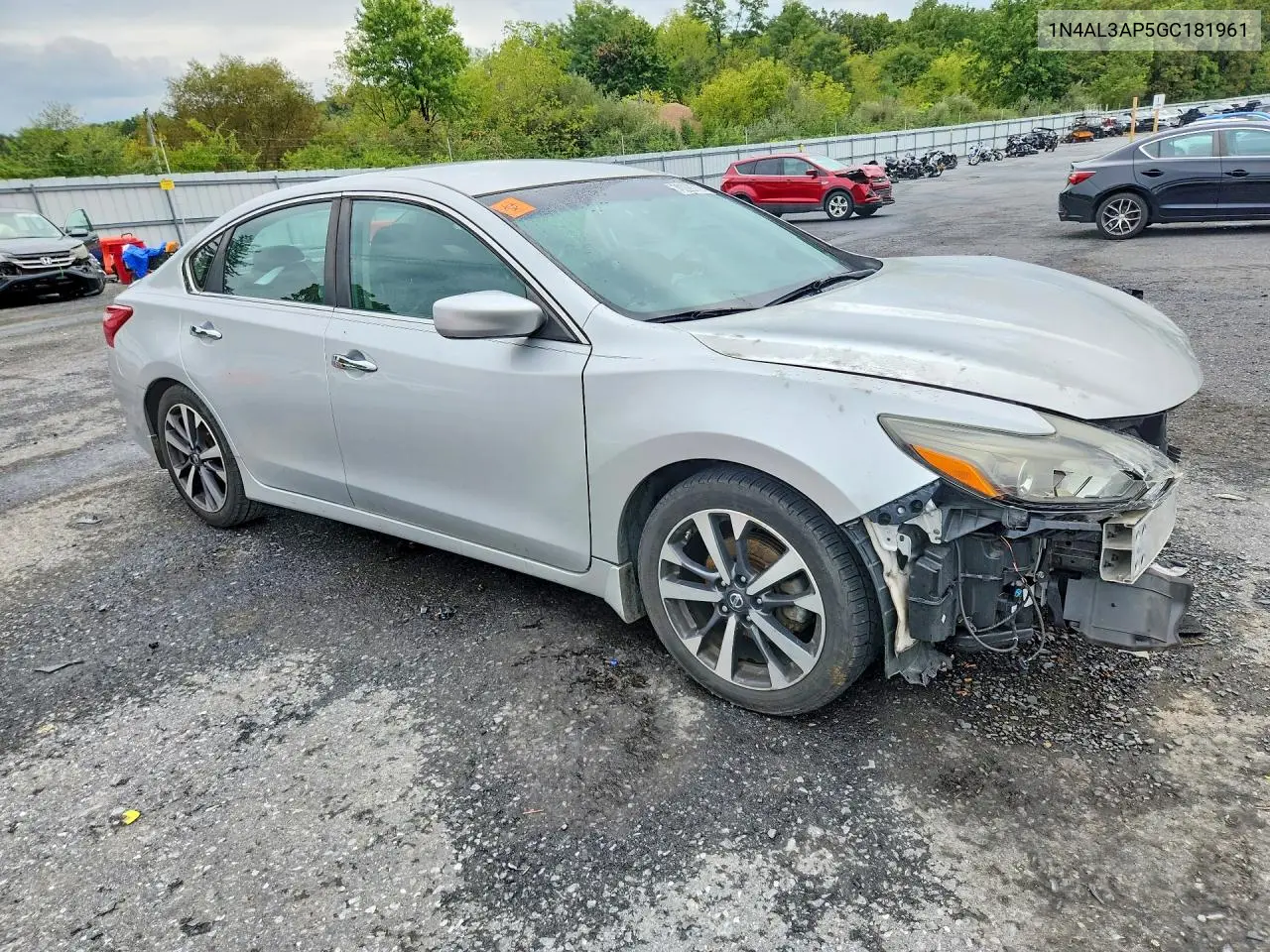 2016 NISSAN ALTIMA VIN 1N4AL3AP5GC181961 — фото 4