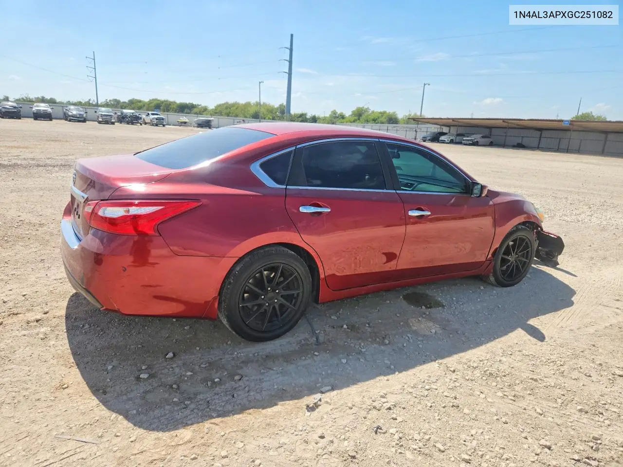 2016 NISSAN ALTIMA VIN 1N4AL3APXGC251082 — фото 3
