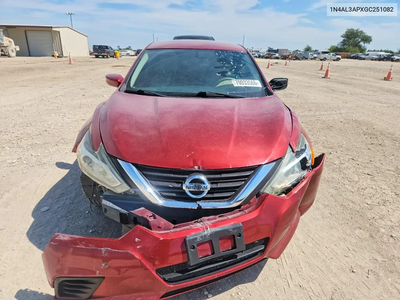 2016 NISSAN ALTIMA VIN 1N4AL3APXGC251082 — фото 5