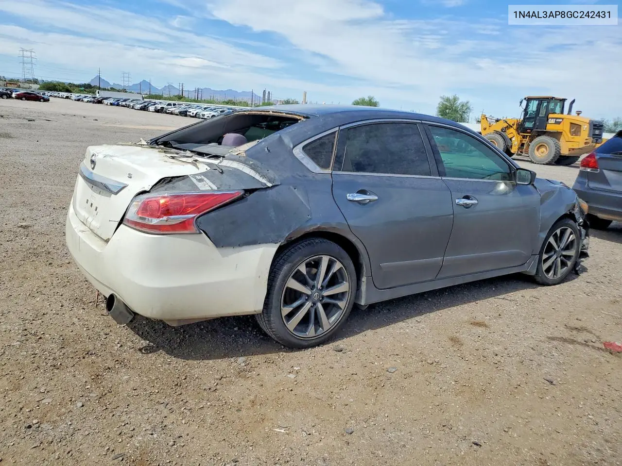 2016 NISSAN ALTIMA VIN 1N4AL3AP8GC242431 — фото 3