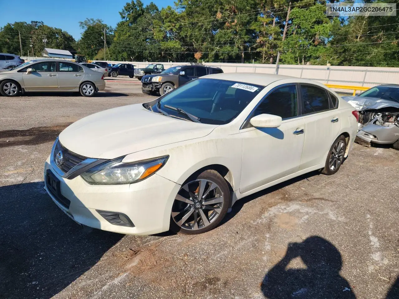 NISSAN ALTIMA 2016, VIN 1N4AL3AP2GC206475