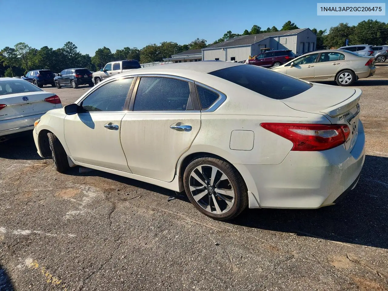 2016 NISSAN ALTIMA VIN 1N4AL3AP2GC206475 — фото 2
