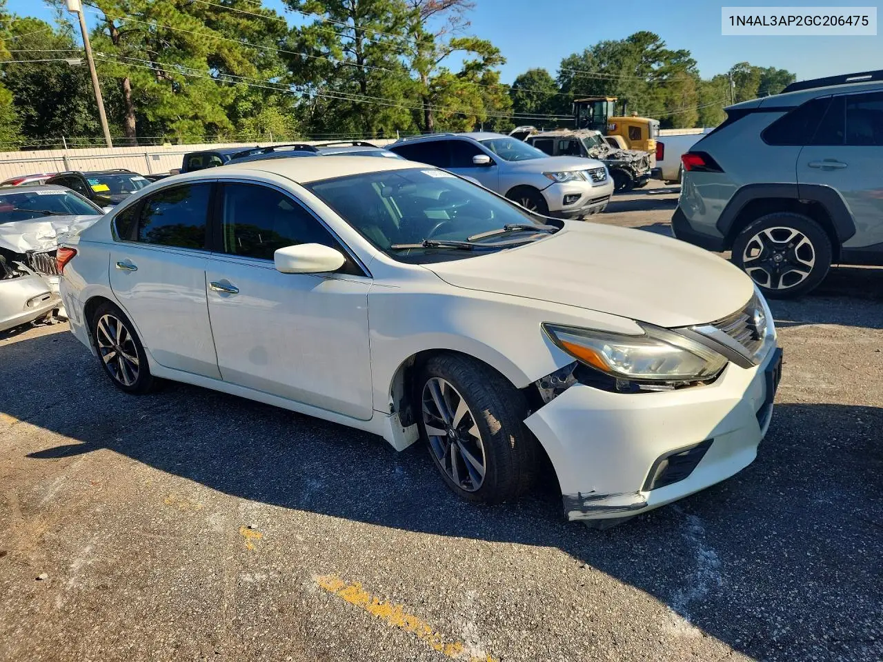 2016 NISSAN ALTIMA VIN 1N4AL3AP2GC206475 — фото 4