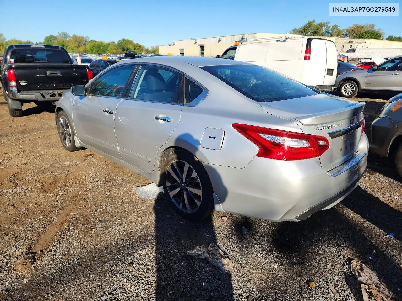 2016 NISSAN ALTIMA VIN 1N4AL3AP7GC279549 — фото 2