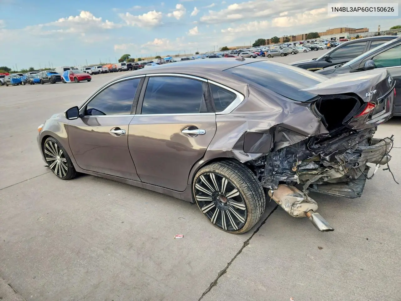 2016 NISSAN ALTIMA VIN 1N4BL3AP6GC150626 — фото 2