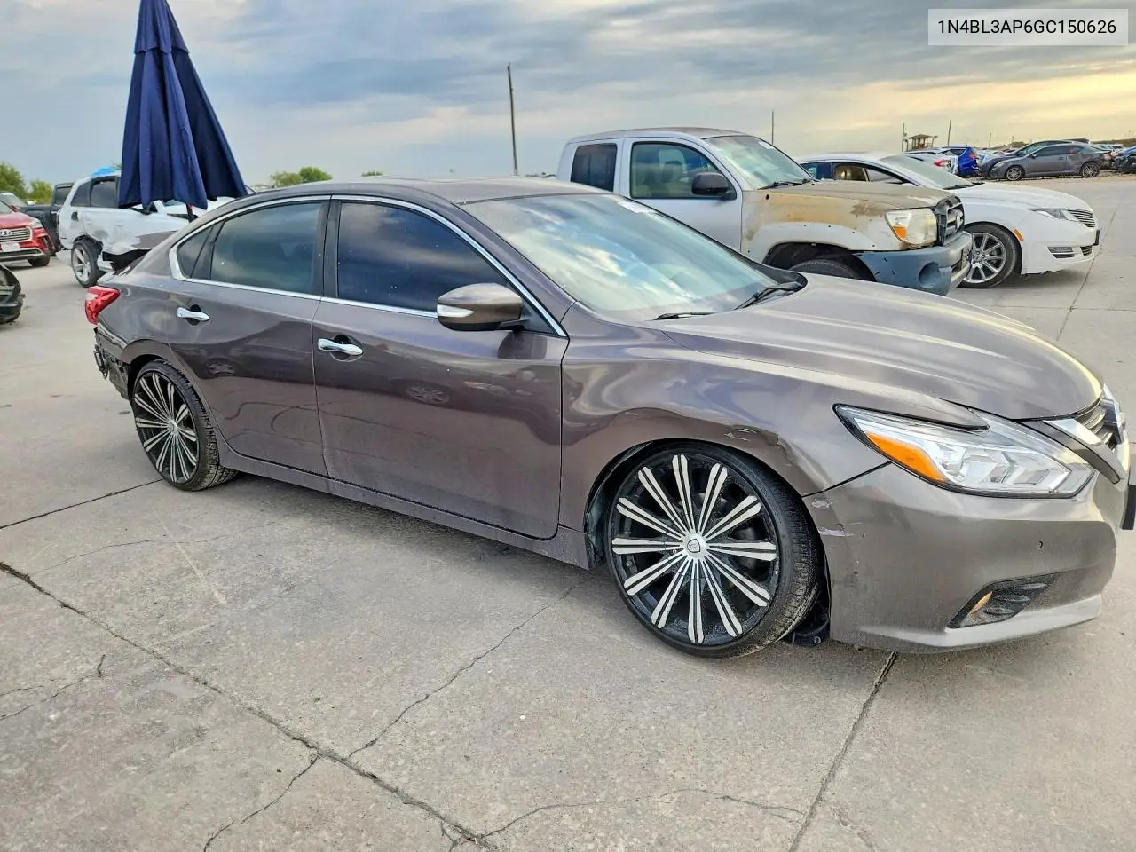 2016 NISSAN ALTIMA VIN 1N4BL3AP6GC150626 — фото 4