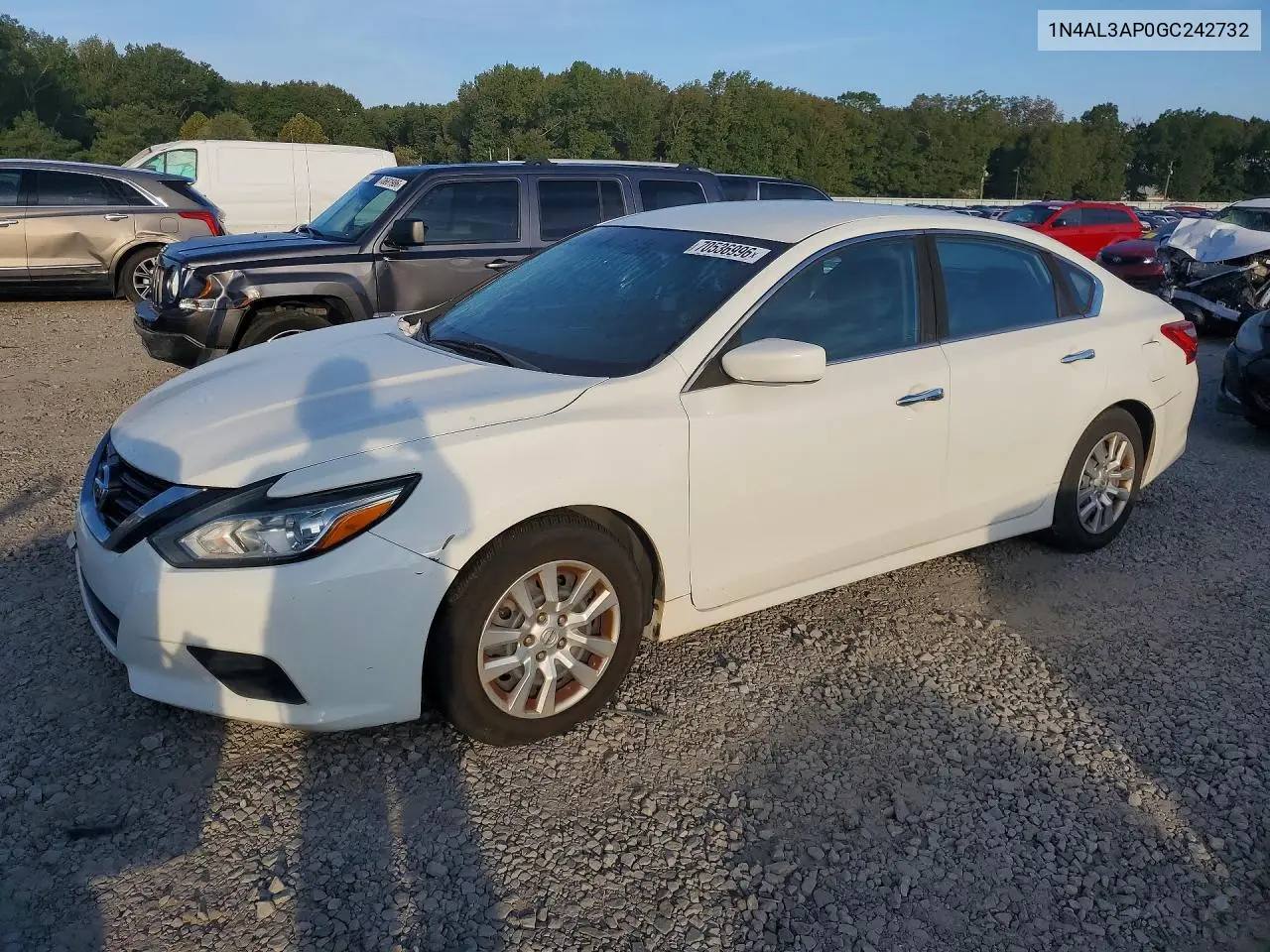 NISSAN ALTIMA 2016, VIN 1N4AL3AP0GC242732