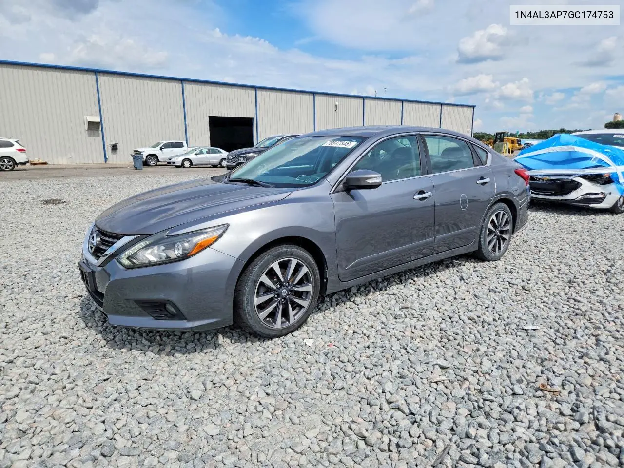 NISSAN ALTIMA 2016, VIN 1N4AL3AP7GC174753