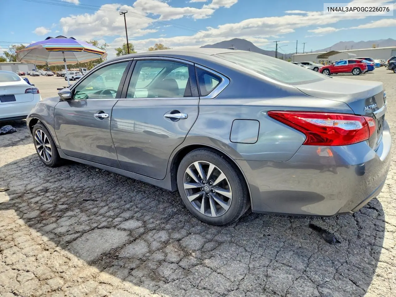 2016 NISSAN ALTIMA VIN 1N4AL3AP0GC226076 — фото 2