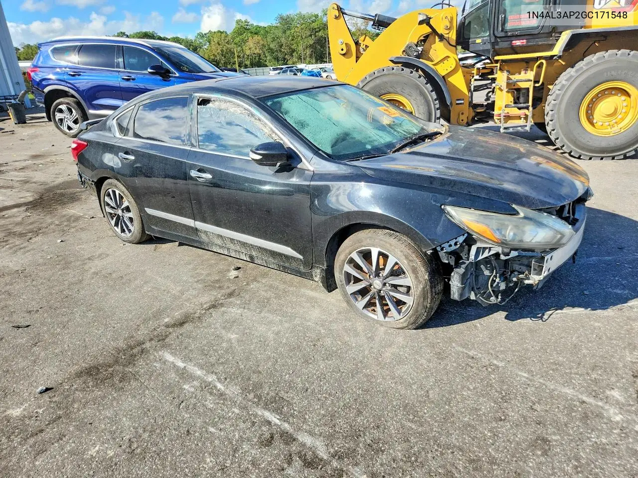 2016 NISSAN ALTIMA VIN 1N4AL3AP2GC171548 — фото 4
