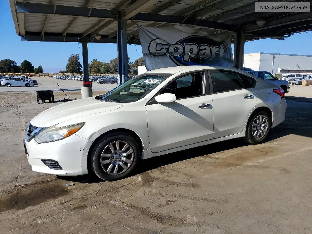 NISSAN ALTIMA 2016, VIN 1N4AL3AP9GC247959