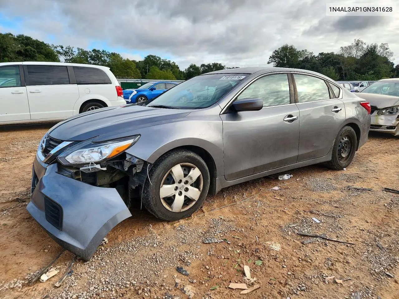 NISSAN ALTIMA 2016, VIN 1N4AL3AP1GN341628