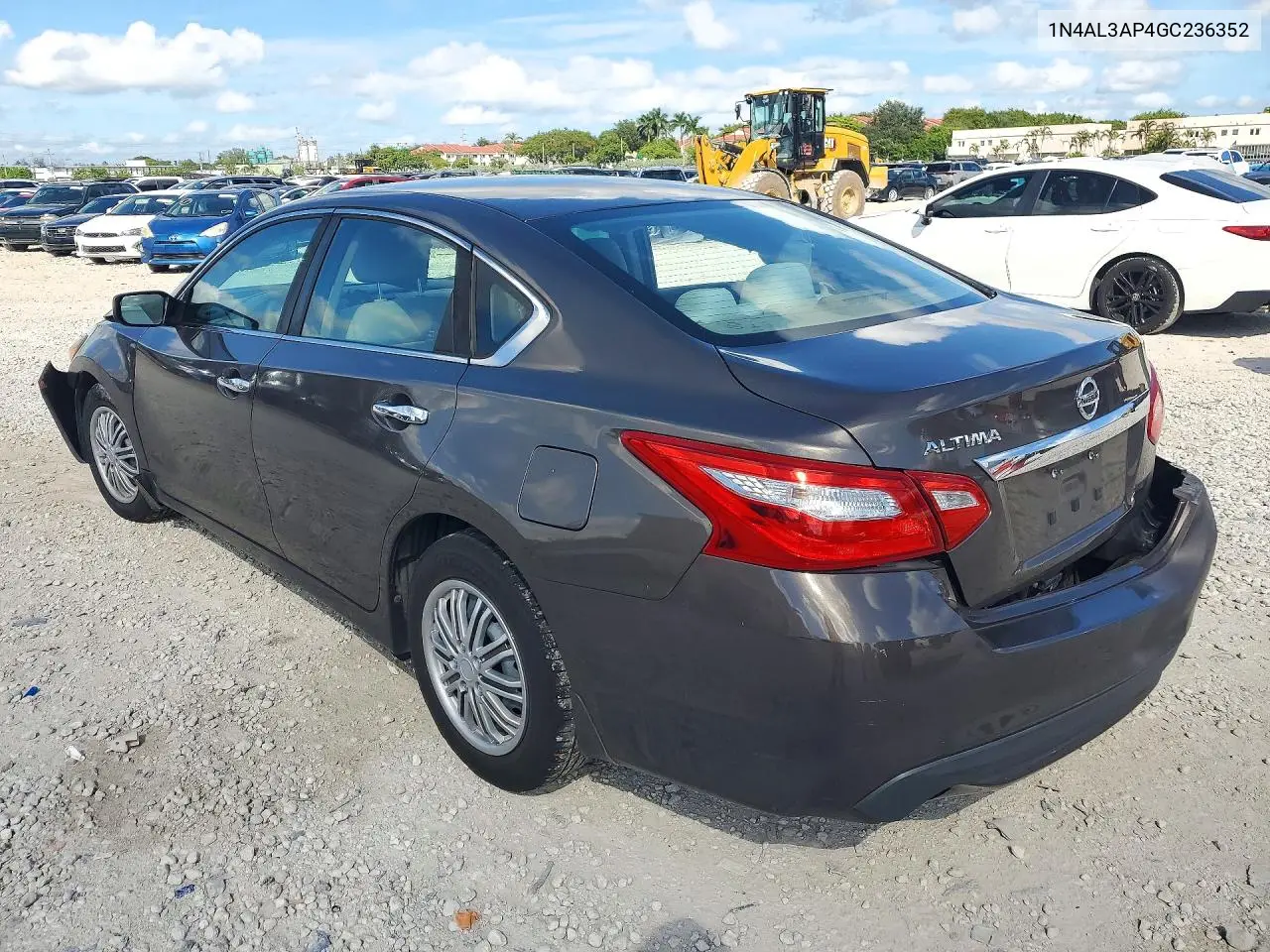 2016 NISSAN ALTIMA VIN 1N4AL3AP4GC236352 — фото 2