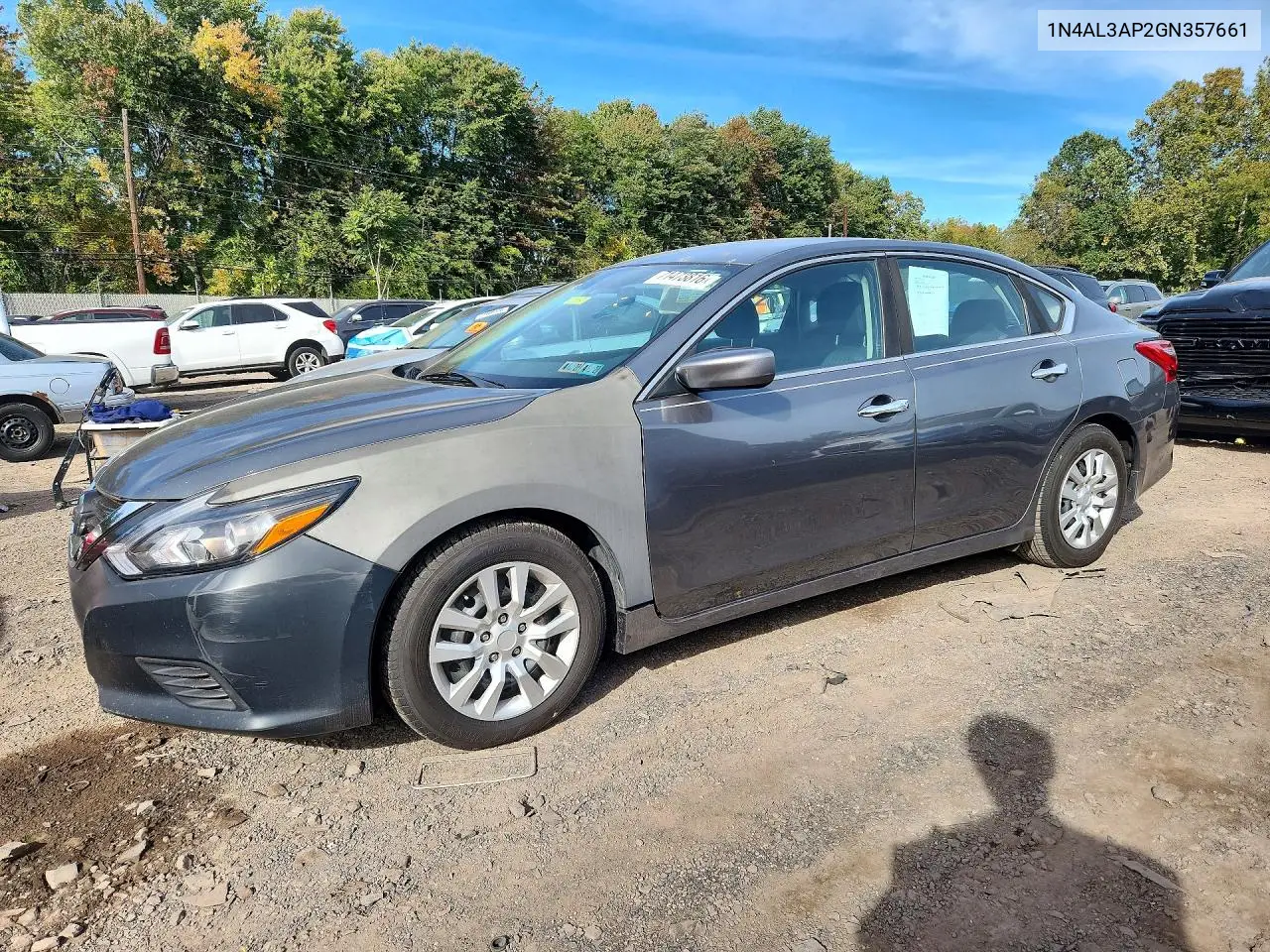 NISSAN ALTIMA 2016, VIN 1N4AL3AP2GN357661