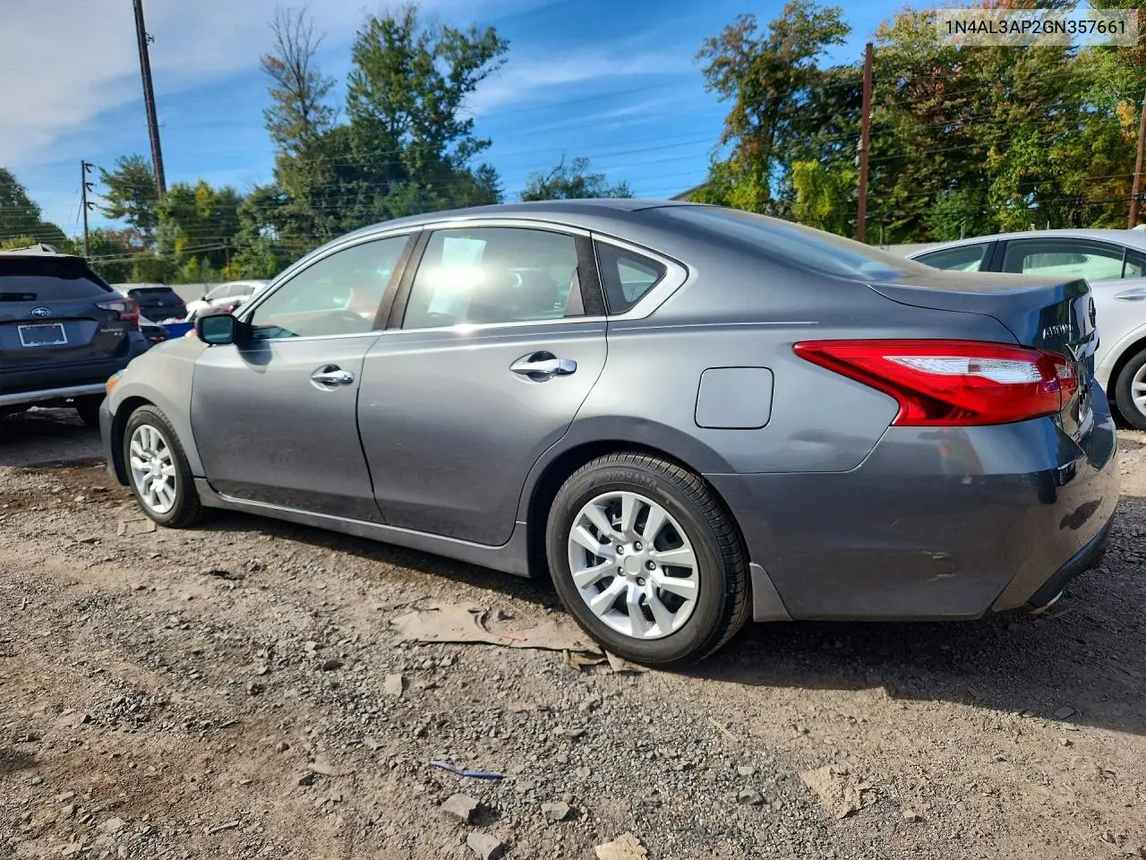 2016 NISSAN ALTIMA VIN 1N4AL3AP2GN357661 — фото 2