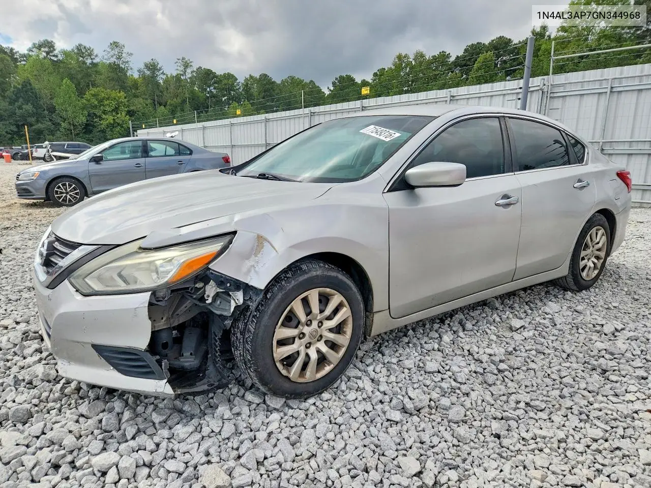 NISSAN ALTIMA 2016, VIN 1N4AL3AP7GN344968