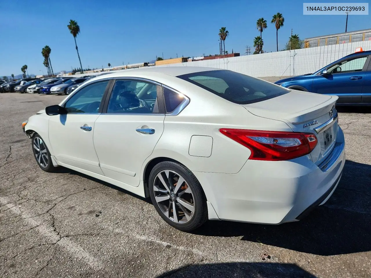2016 NISSAN ALTIMA VIN 1N4AL3AP1GC239693 — фото 2