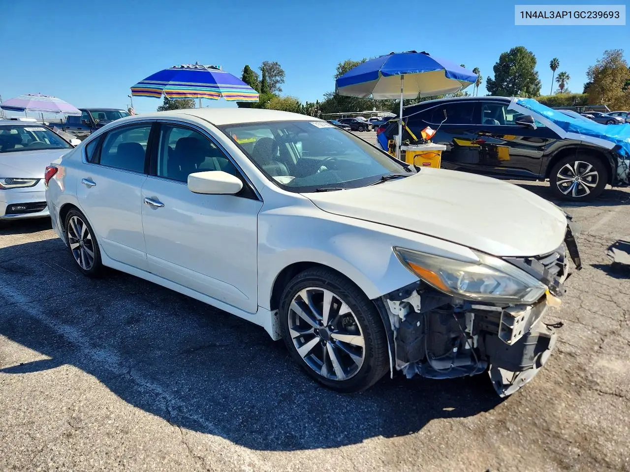 2016 NISSAN ALTIMA VIN 1N4AL3AP1GC239693 — фото 4