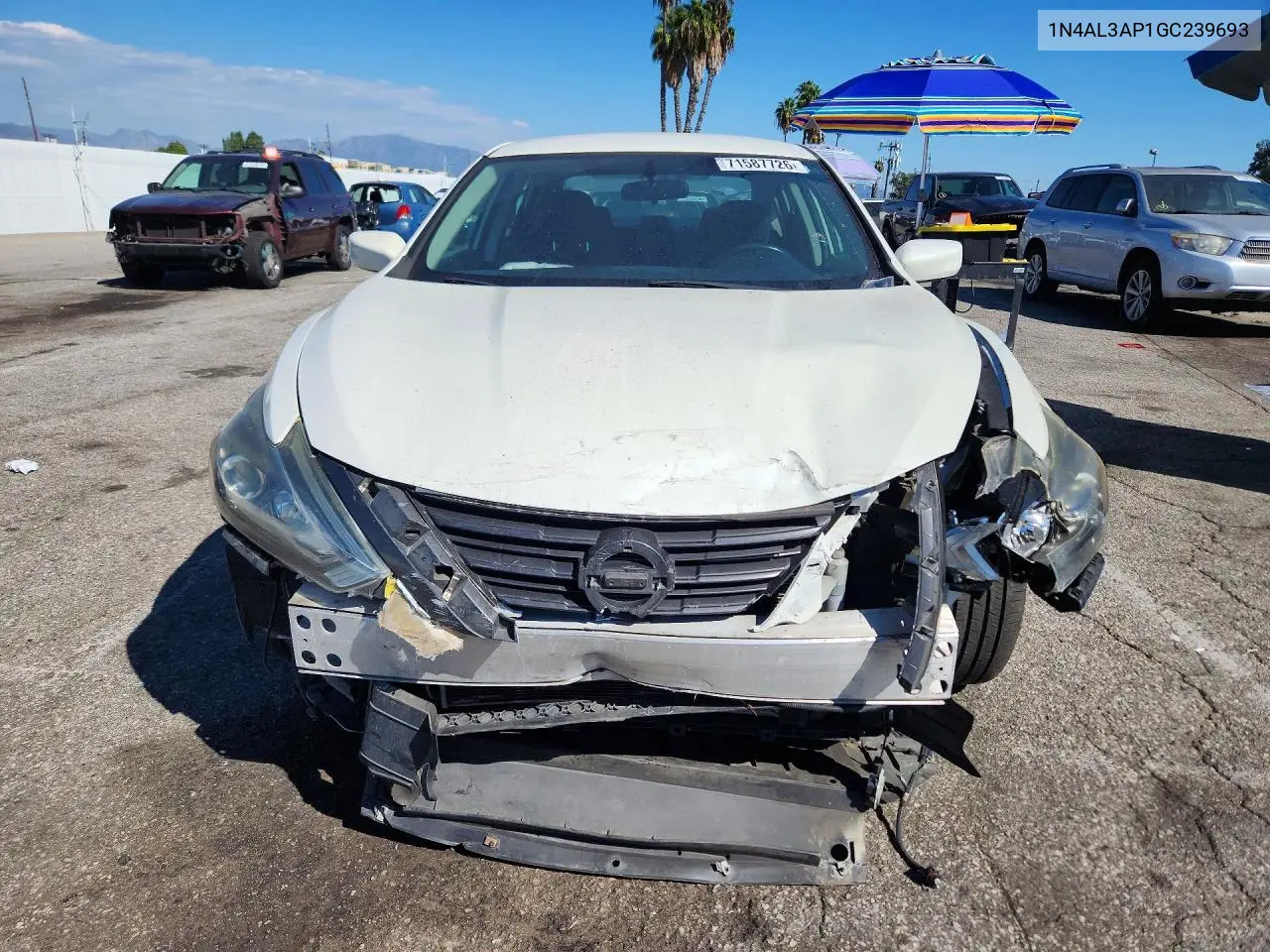 2016 NISSAN ALTIMA VIN 1N4AL3AP1GC239693 — фото 5