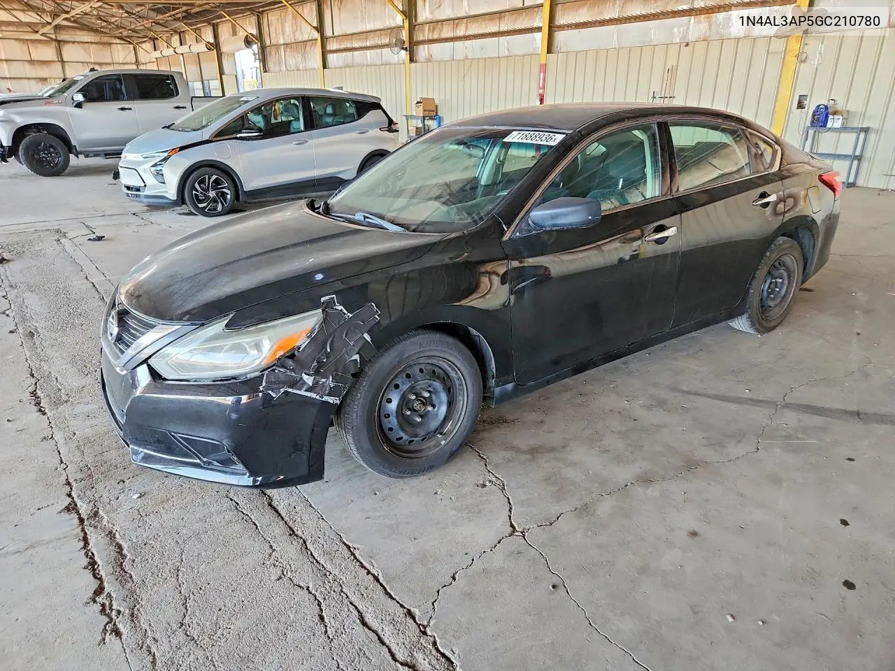 NISSAN ALTIMA 2016, VIN 1N4AL3AP5GC210780