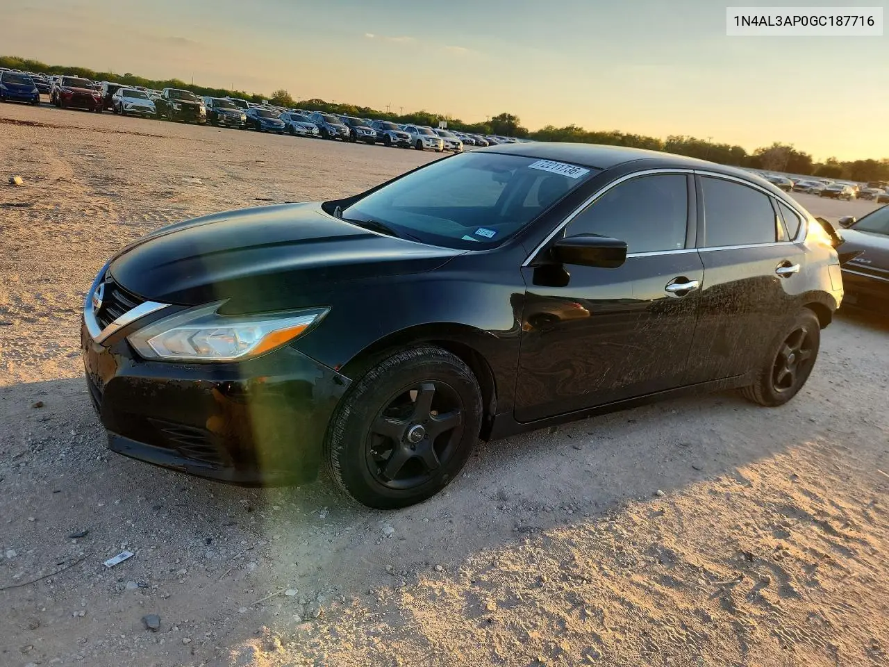 NISSAN ALTIMA 2016, VIN 1N4AL3AP0GC187716