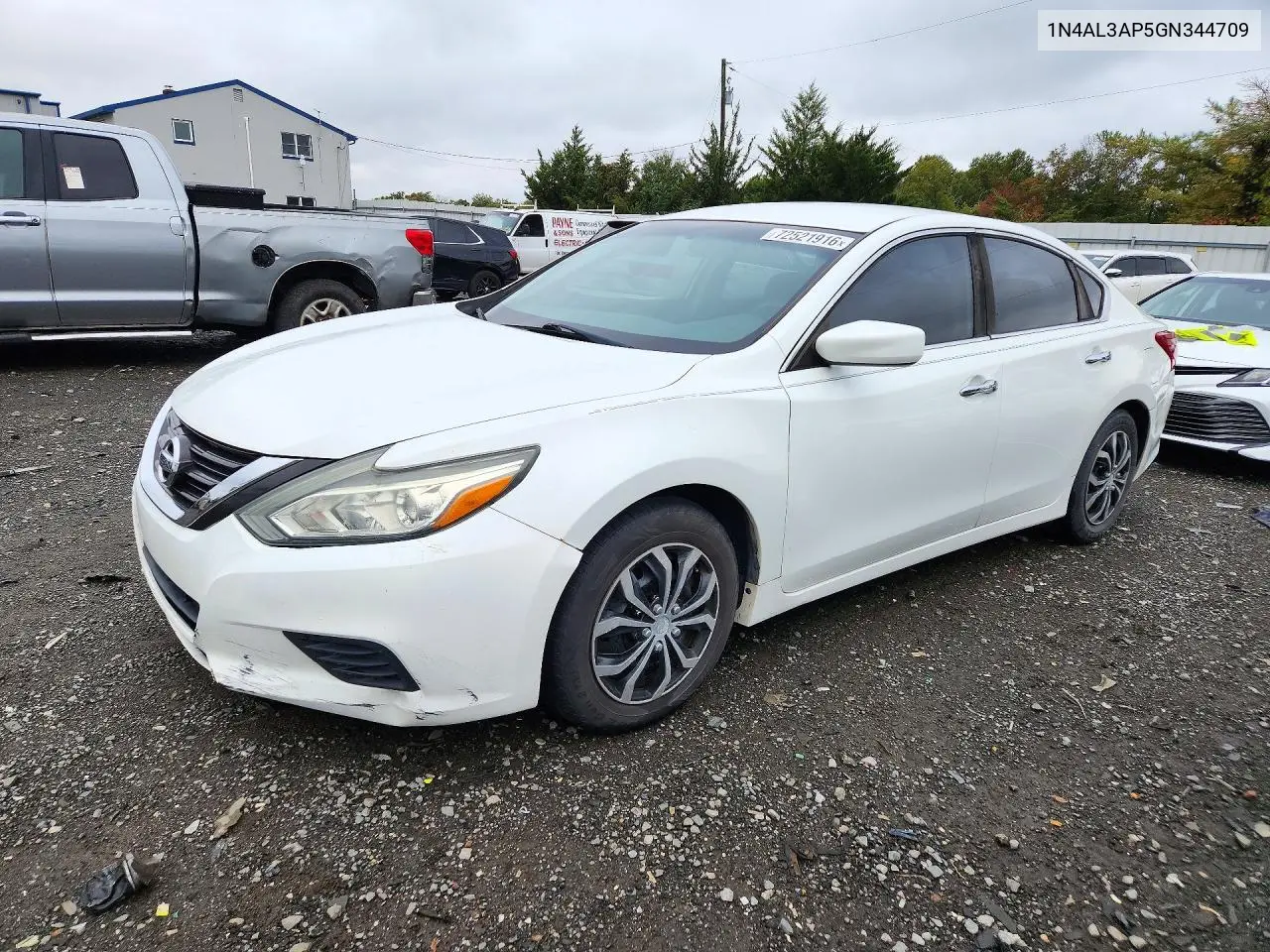 NISSAN ALTIMA 2016, VIN 1N4AL3AP5GN344709