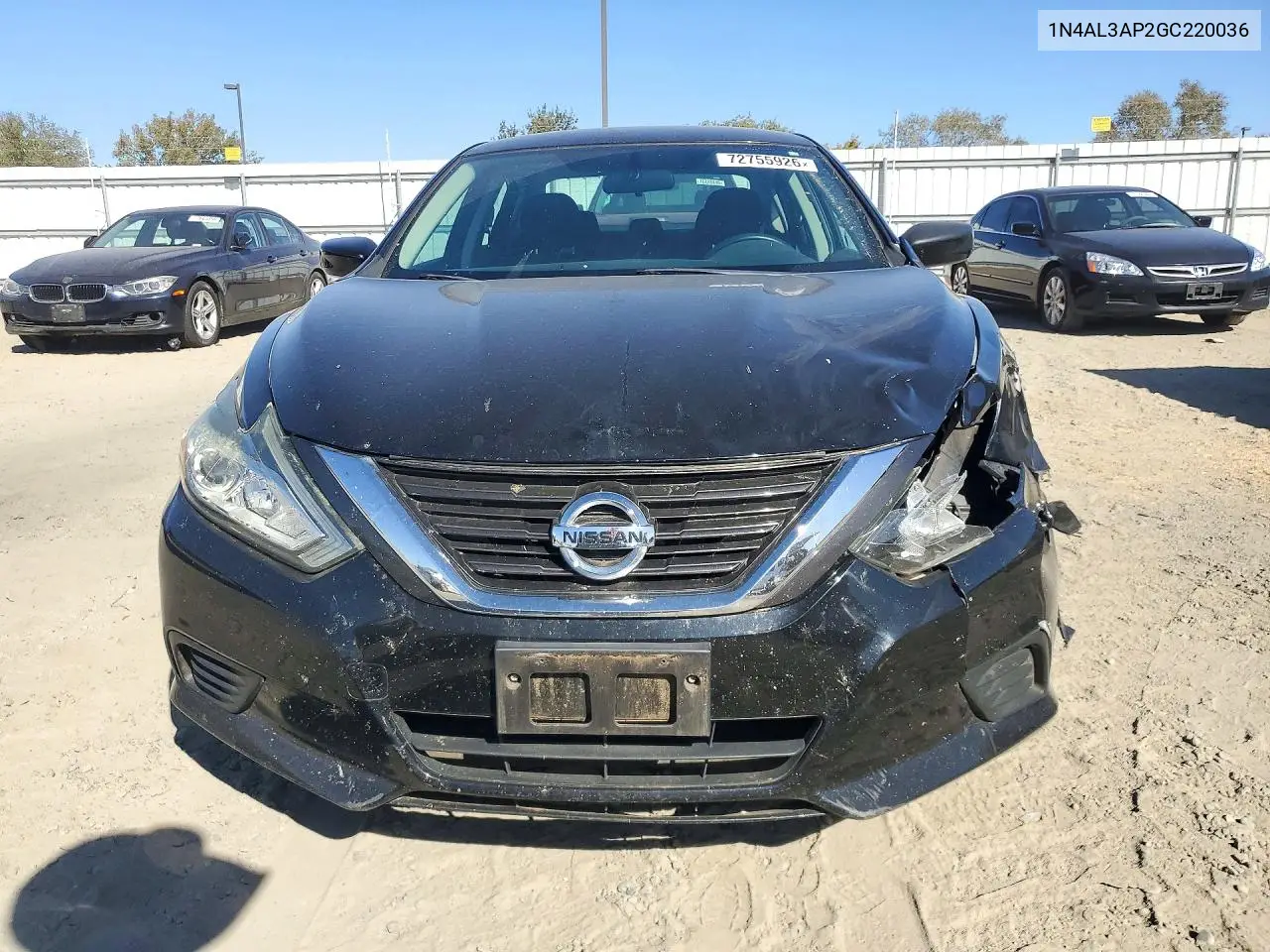 2016 NISSAN ALTIMA VIN 1N4AL3AP2GC220036 — фото 5