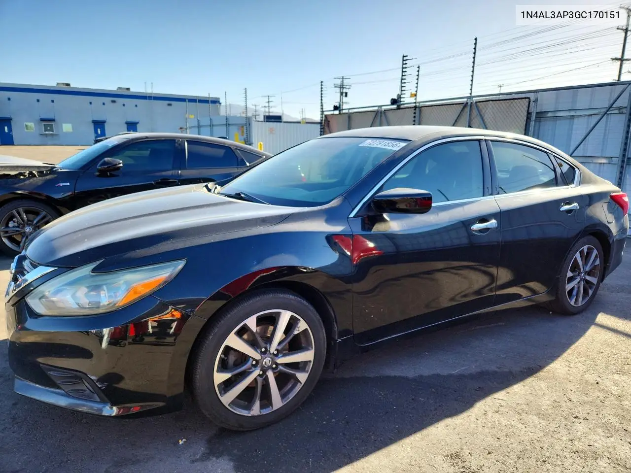 NISSAN ALTIMA 2016, VIN 1N4AL3AP3GC170151