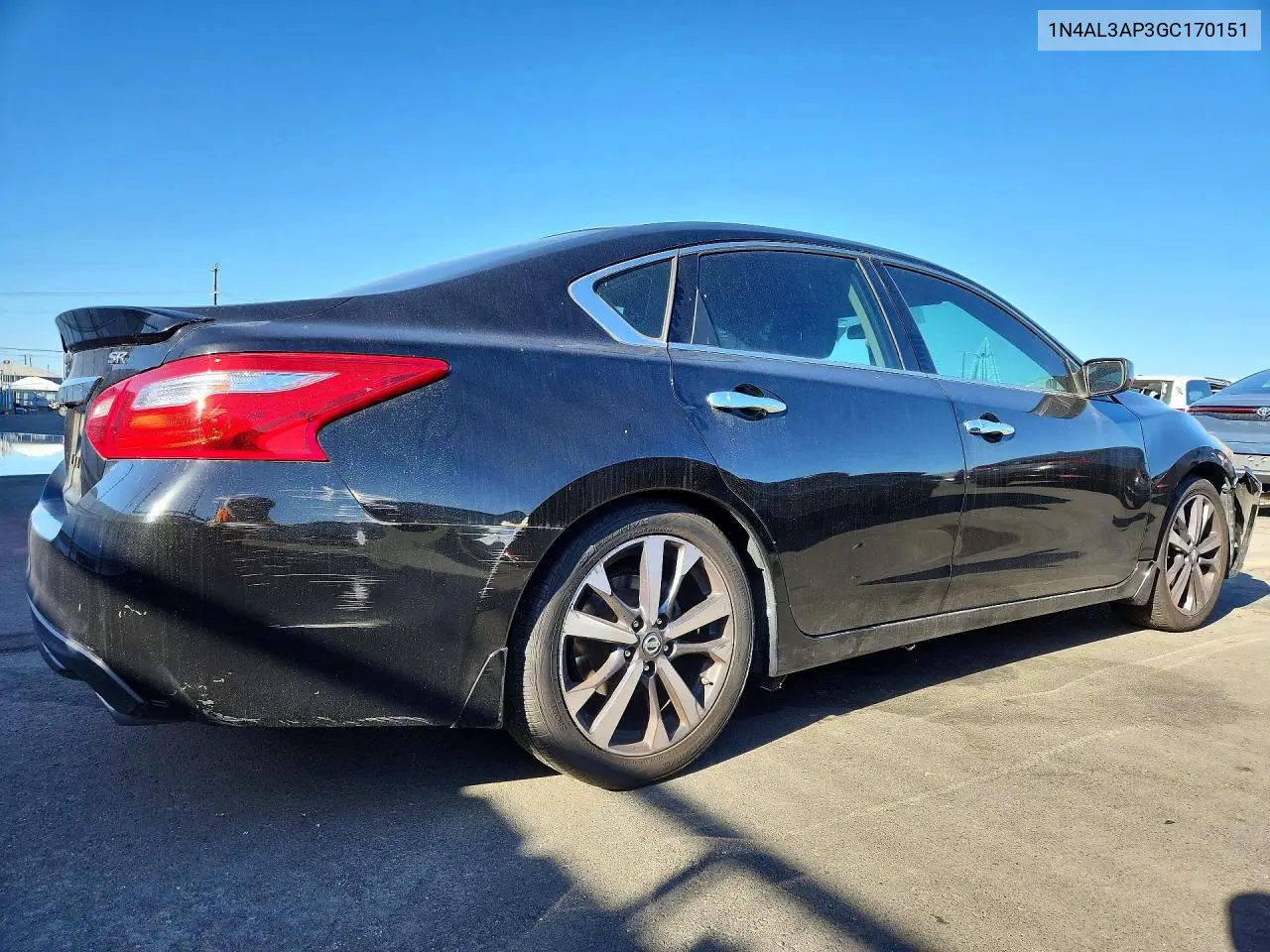 2016 NISSAN ALTIMA VIN 1N4AL3AP3GC170151 — фото 3