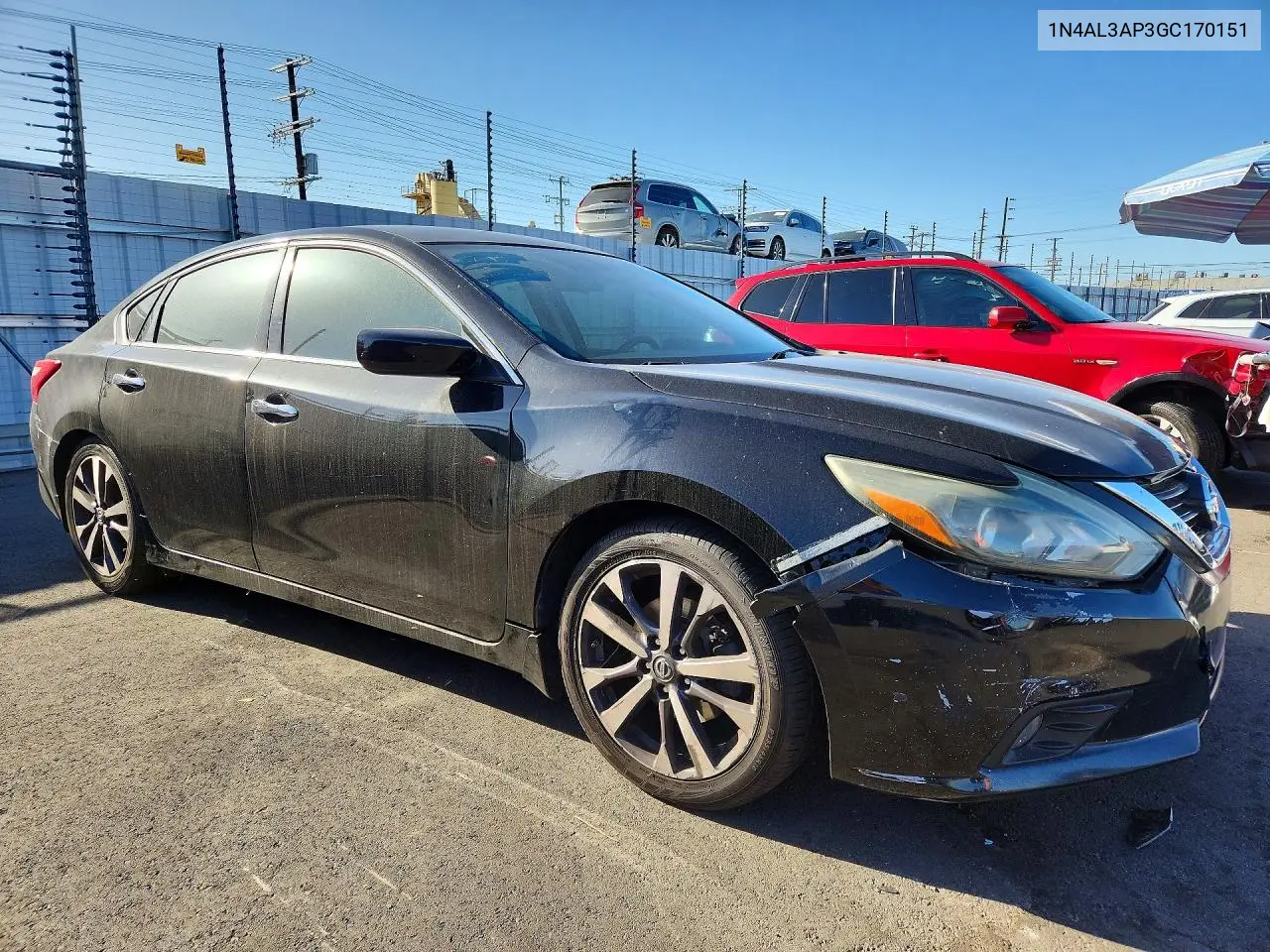 2016 NISSAN ALTIMA VIN 1N4AL3AP3GC170151 — фото 4