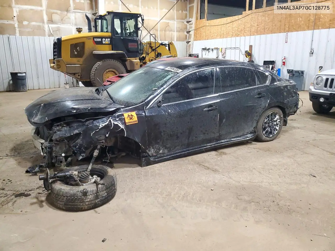 NISSAN ALTIMA 2016, VIN 1N4AL3AP7GC128775