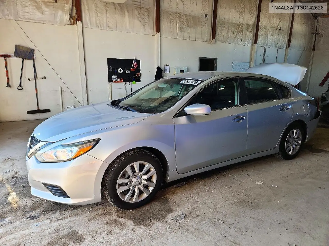 NISSAN ALTIMA 2016, VIN 1N4AL3AP9GC142628