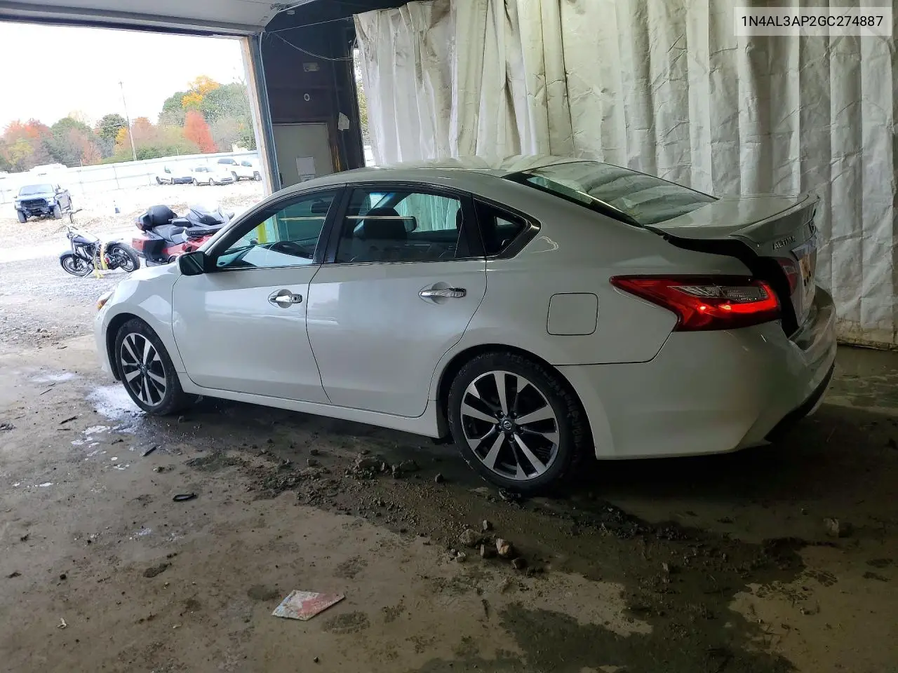 2016 NISSAN ALTIMA VIN 1N4AL3AP2GC274887 — фото 2
