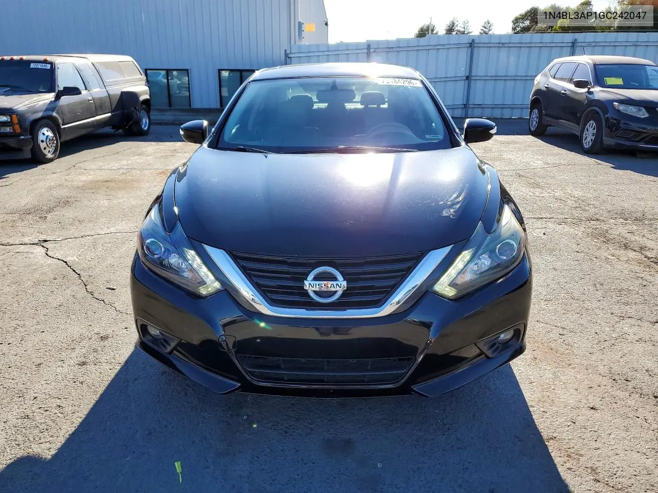 2016 NISSAN ALTIMA VIN 1N4BL3AP1GC242047 — фото 5