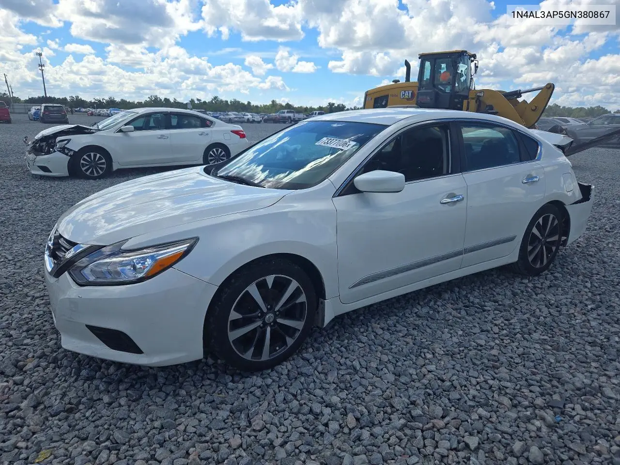 NISSAN ALTIMA 2016, VIN 1N4AL3AP5GN380867