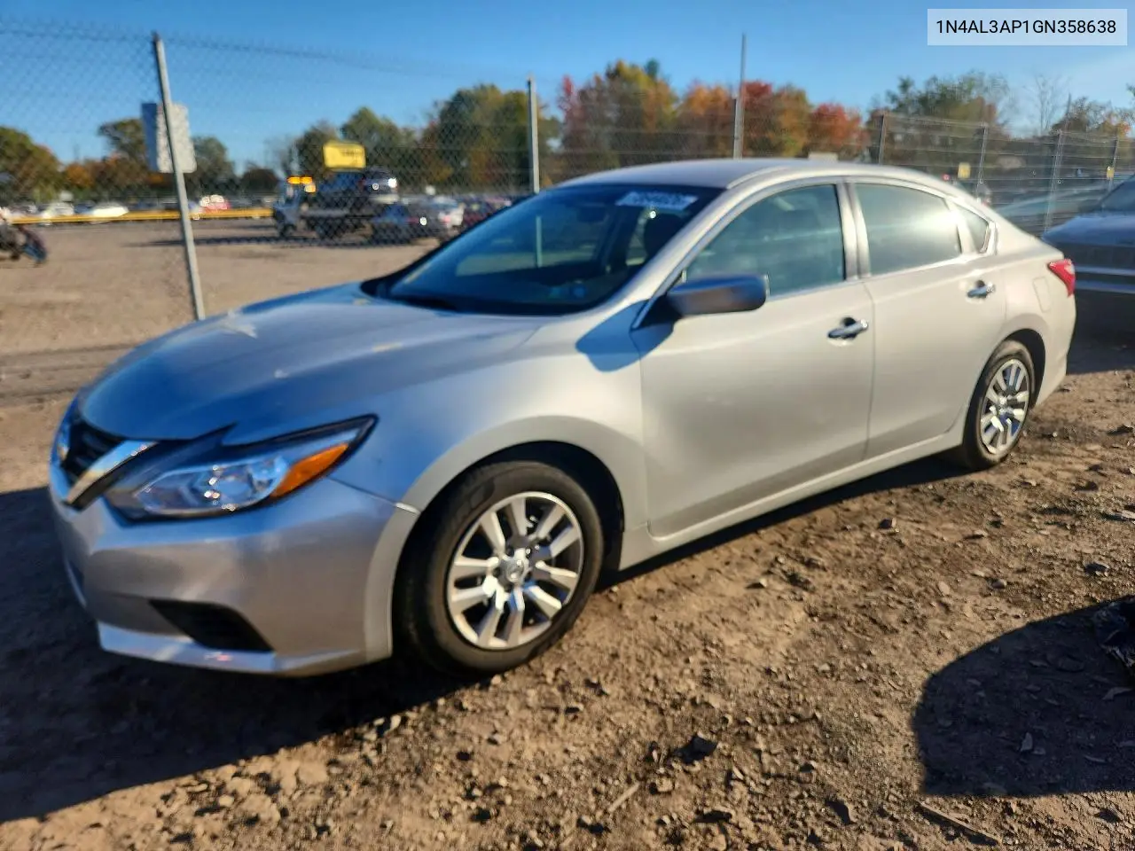 NISSAN ALTIMA 2016, VIN 1N4AL3AP1GN358638