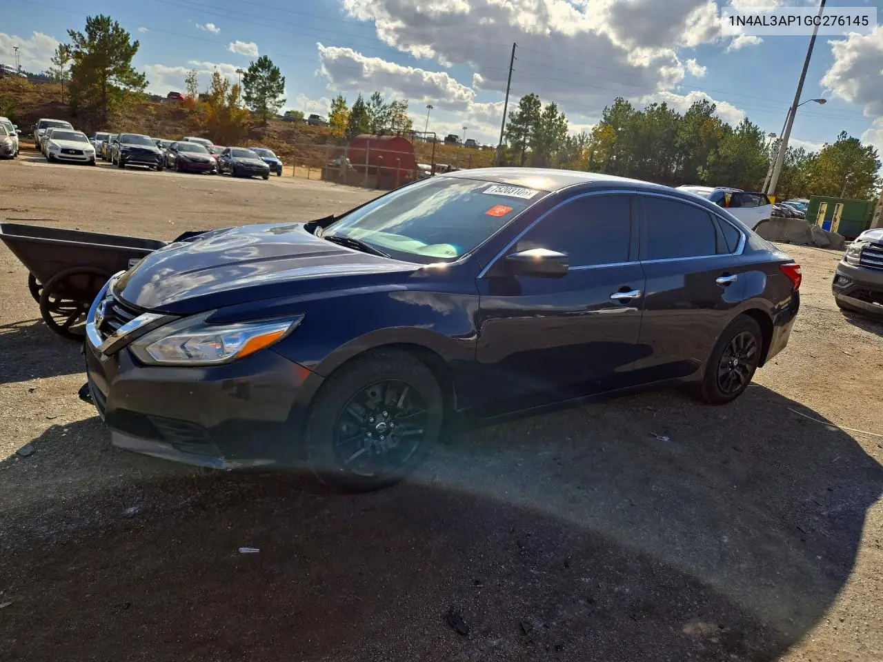 NISSAN ALTIMA 2016, VIN 1N4AL3AP1GC276145