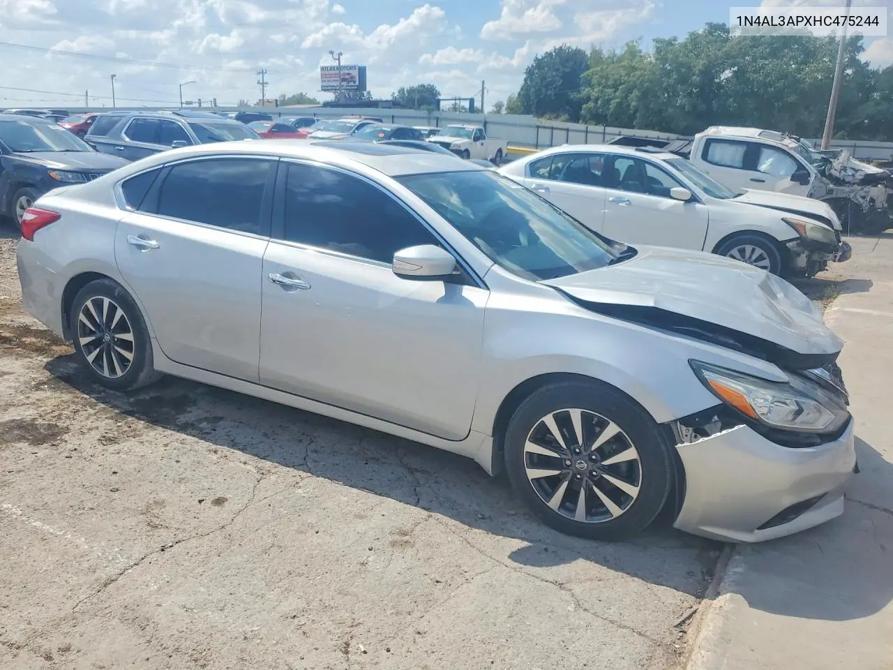 2017 NISSAN ALTIMA VIN 1N4AL3APXHC475244 — фото 4