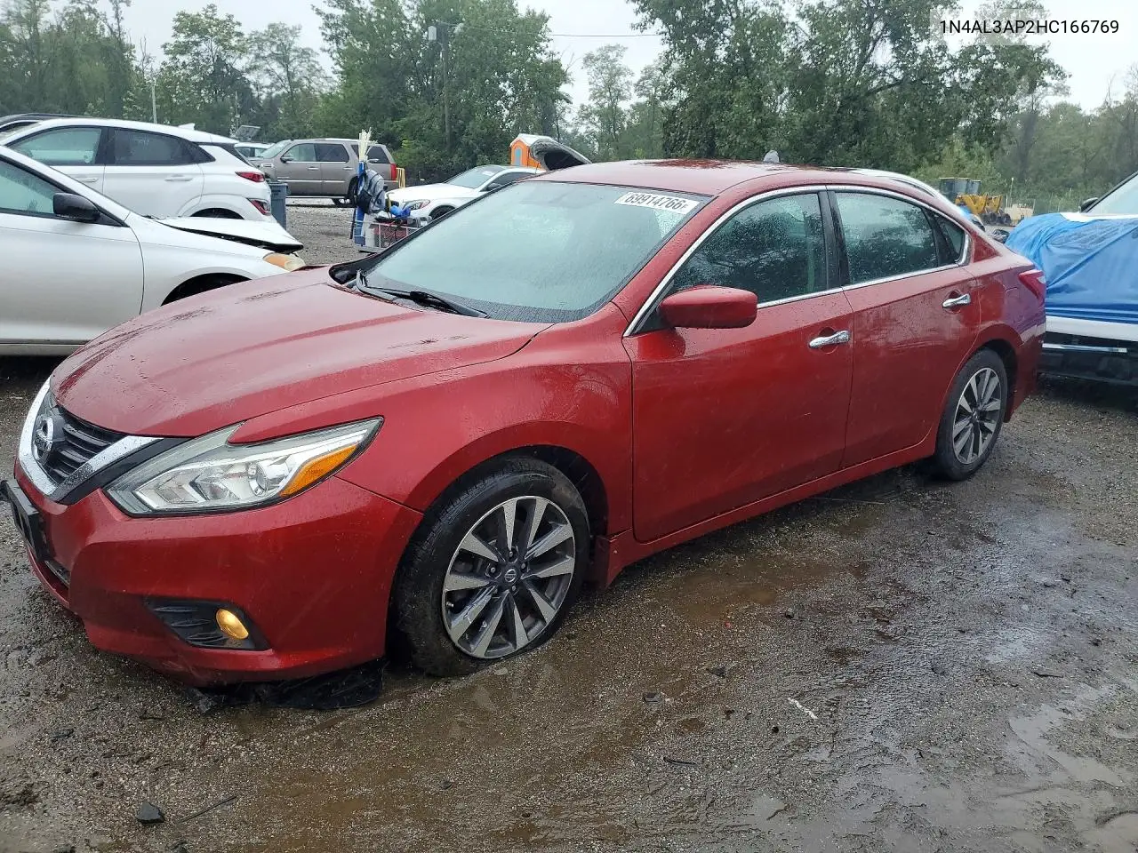 NISSAN ALTIMA 2017, VIN 1N4AL3AP2HC166769