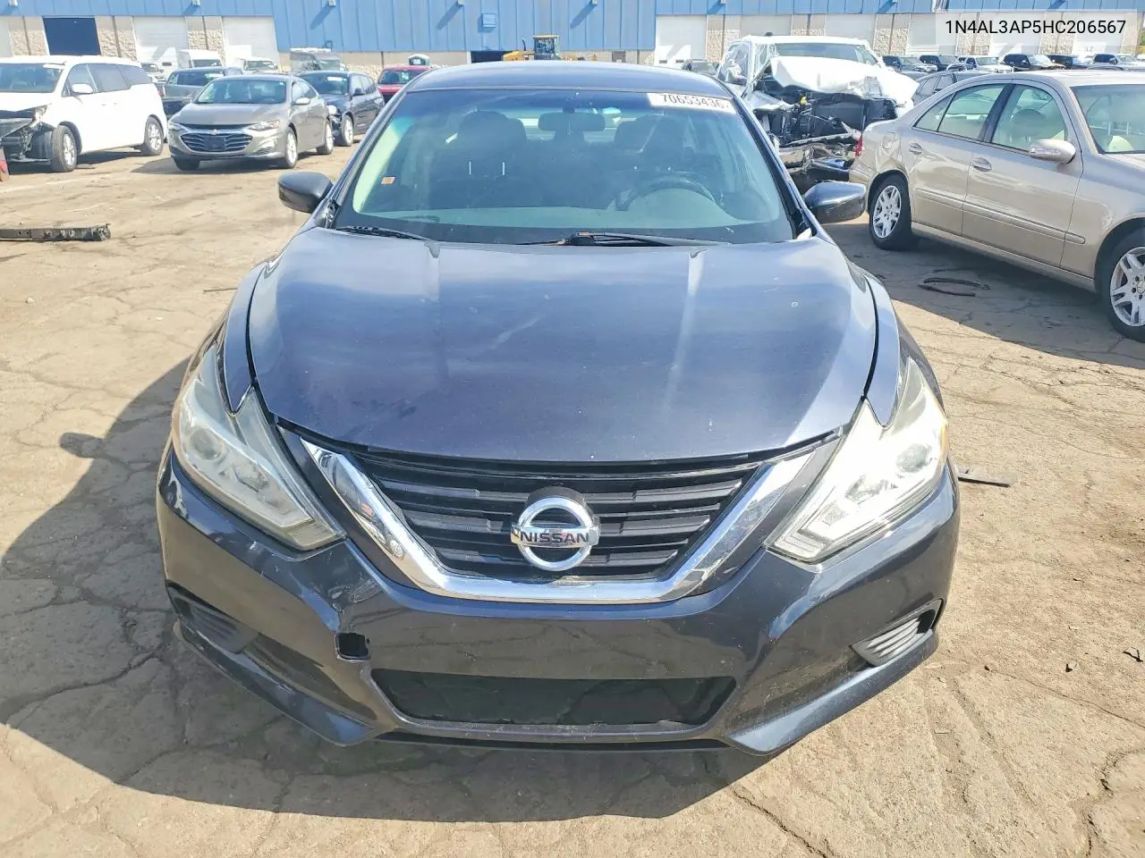 NISSAN ALTIMA 2017, VIN 1N4AL3AP5HC206567